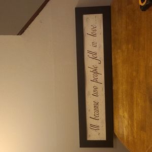 Primitive Sign Decor